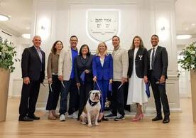 Lapham Field House at Smilow Field Center at Carm Cozza Complex, ribbon cutting, photo by Kristen Barrett